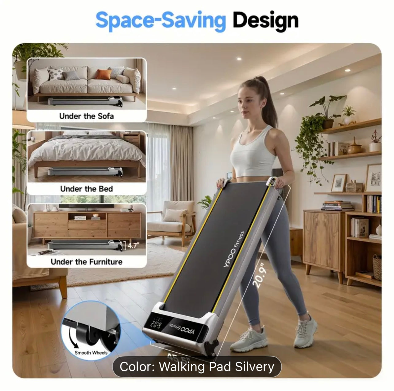 Walking Pad with Incline