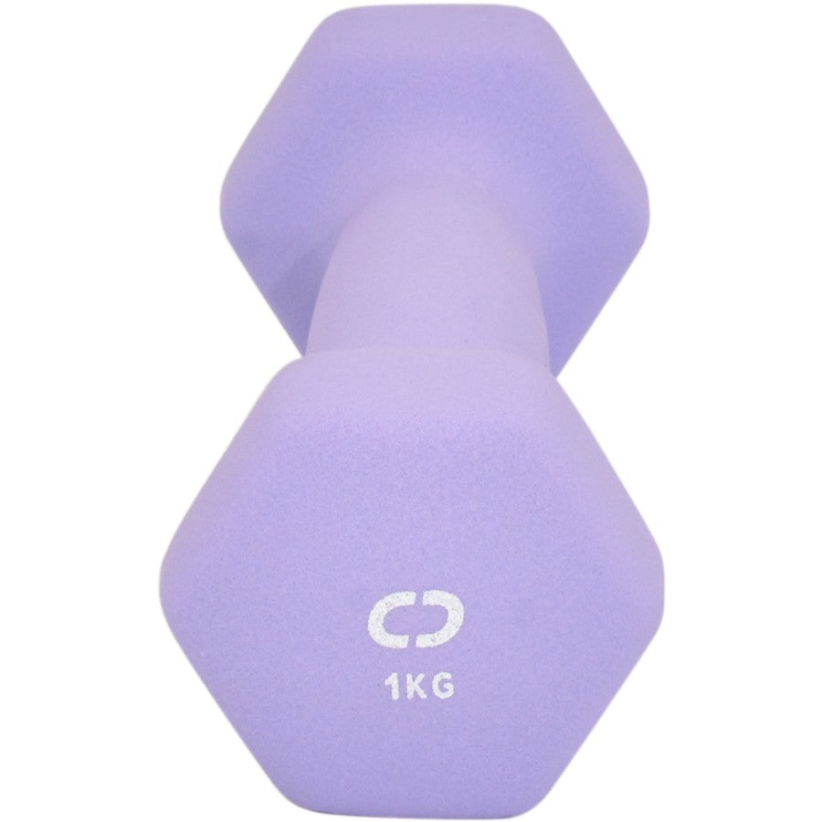 Circuit Neo 1kg Dumbbell Weights - Assorted
